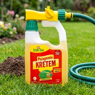 Odstraszacz kretów - Pożegnanie z kretem - Zielony Dom - 950 ml