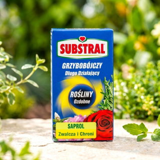 Saprol - grzybobójczy, zwalcza i chroni przed chorobami - rośliny ozdobne - Substral - 25 ml