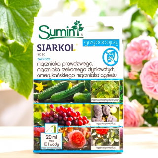 Siarkol 800 SC - środek do ochrony przed mączniakiem prawdziwym - Sumin - 20 ml