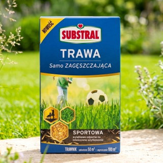 Trawa SAMOZAGĘSZCZAJĄCA - sportowa - Substral - 1 kg