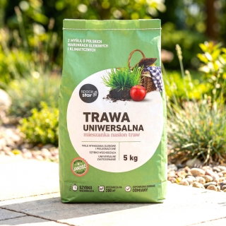 Trawa Uniwersalna - mieszanka trawnikowa o szerokim zastosowaniu - 5 kg