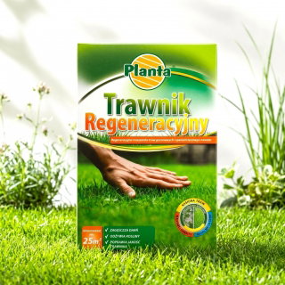 Trawnik regeneracyjny - odbudowa zniszczonego lub zaniedbanego trawnika - Planta - 5 kg - na 125 m²
