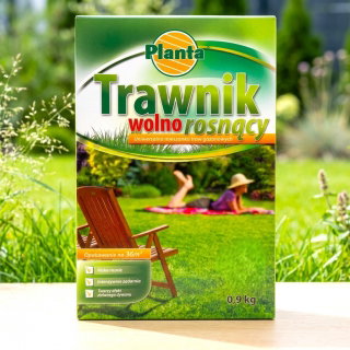 Trawnik wolnorosnący - mieszanka na trawniki rzadziej koszone - Planta - 0,9 kg