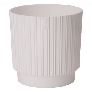 Osłonka zrobiona w 100% z materiałów z recyklingu - Mika Cyli Petit Eco Recycled - 14 cm - biała