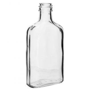 Zestaw butelek na nalewkę - piersiówka - 200 ml - 100 szt.