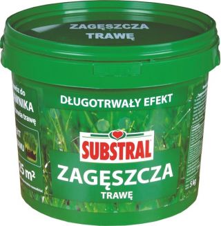 Nawóz zagęszczający trawę - długotrwały efekt - Substral - 5 kg