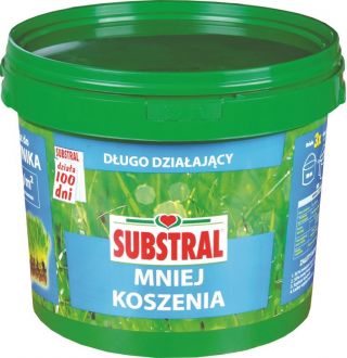 Nawóz długo działający do trawnika - 100 dni - Mniej Koszenia - Substral - 5 kg