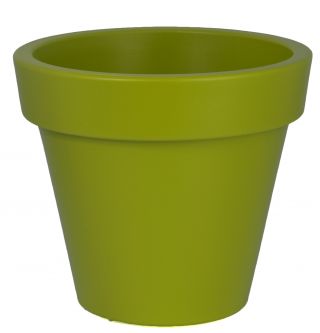 Kosz metalowy potrójny + zestaw 3 osłonek okrągłych Ibiza - 18 cm - pistacjowy