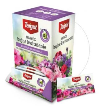 Nawóz do roślin domowych i balkonowych - Bujne Kwitnienie - Target - 10 ml