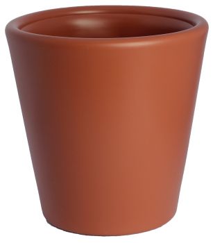 Osłonka okrągła Vulcano - 40 cm - terakota