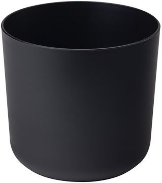Osłonka okrągła Aruba - 13 cm - czarna
