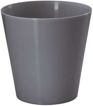 Osłonka okrągła Vulcano - 17 cm - antracyt