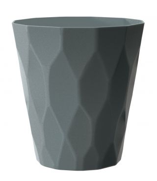 Osłonka okrągła Rocka - 14 cm - kamienny szary