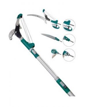 Trzonek teleskopowy, aluminiowy - Raco - 390 cm