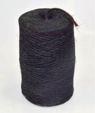 Sznurek jutowy - TEX 600/2 - czarny - 500 g