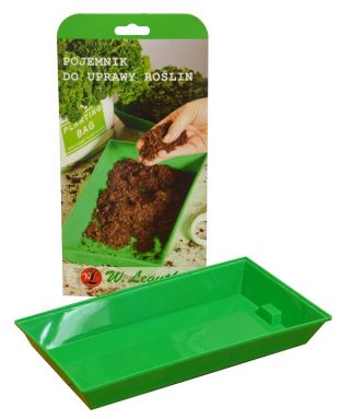 Microgreens - Decorazione - dekoracyjny dodatek do potraw - zestaw 5 szt. + pojemnik do uprawy