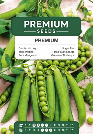 Groszek cukrowy Premium - bardzo wczesny