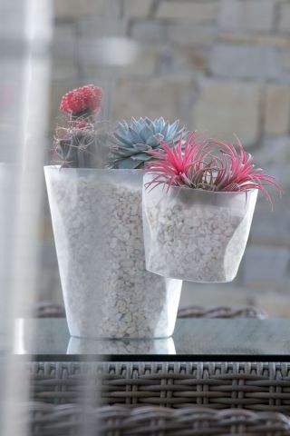Osłonka okrągła Rocka - 17 cm - przeźroczysta