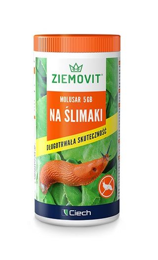 Molusar 5 GB - wyjątkowo skutecznie zwalcza ślimaki - Ziemovit - 200 g