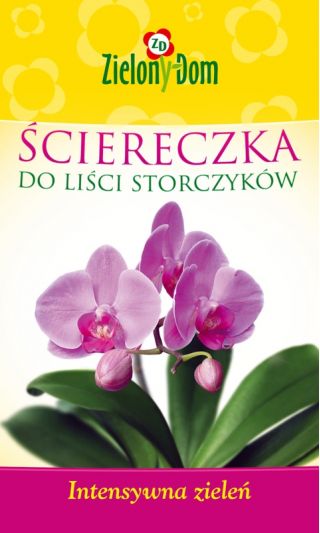 Ściereczka do liści storczyków - intensywna zieleń