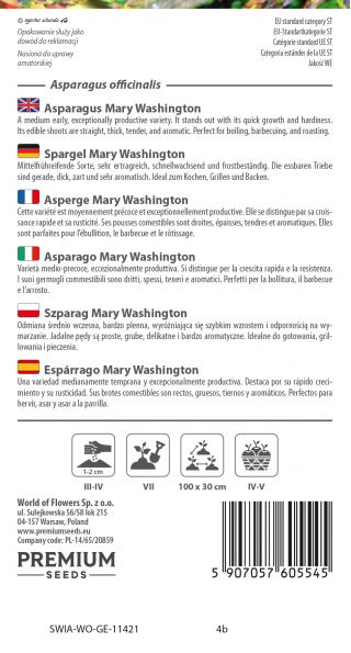 Szparag Mary Washington