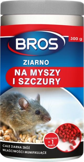 Bros - trutka w formie ziarna na myszy i szczury - 90 g