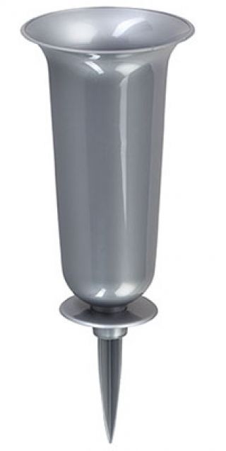 Wazon wbijany Dama - srebrny