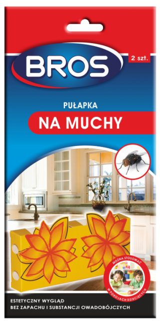 Pułapka na muchy - estetyczna i bezzapachowa - Bros