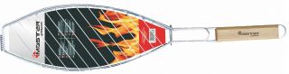 Ruszt do grillowania lub pieczenia ryb - 68 cm