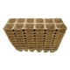 Doniczki torfowe kwadratowe 4x5 cm - 120 sztuk