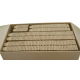 Doniczki torfowe kwadratowe 6x6 cm - 12 sztuk