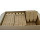 Doniczki torfowe kwadratowe 8x8 cm - 240 sztuk