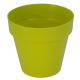 Osłonka okrągła wisząca Ibiza - 22 cm - pistacjowa