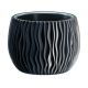 Doniczka okrągła + wkład Sandy Bowl - 18 cm - antracyt