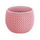 Doniczka okrągła Splofy Bowl Basic - 18 cm - brzoskwiniowy