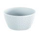 Doniczka misa okrągła Splofy - 23,6 cm - biały