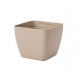 Osłonka kwadratowa Sahara petit - 13 cm - cafe latte