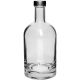Butelka Miss Barku z zakrętką - biała - 500 ml