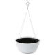 Misa okrągła wisząca Jersey - 24 cm - biała