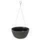 Misa okrągła wisząca Jersey - 24 cm - antracytowa