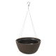 Misa okrągła wisząca Jersey - 24 cm - mokka