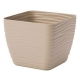 Osłonka kwadratowa Sahara petit - 13 cm - cafe latte