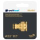 Przyłącze mosiężne uniwersalne z gwintem wewnętrznym BRASS - 1/2" - 3/4" - CELLFAST