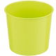 Osłonka wysoka z wkładem Vulcano Tube - 15 cm - fioletowa transparentna + pistacjowy wkład