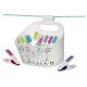 Spinacze do bielizny - w ozdobnym koszyku - CLEAN KIT - 20 szt.