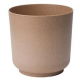 Doniczka z domieszką drewna - Satina Eco - 25 cm - naturalne drewno