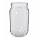 Słoje zakręcane szklane, słoiki - fi 82 - 900 ml + zakrętki białe - 120 szt.