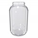 Słoje zakręcane szklane, słoiki - fi 100 - 4,25 l + zakrętki białe - 16 szt.