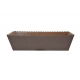 Foremka papierowa do pieczenia Easy Bake - prostokątna - 20,2 x 6,8 x 6,2 cm - brązowa - 20 szt.
