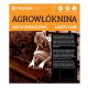 Włóknina brązowa antychwastowa - do ściółkowania - 3,20 x 10,00 m